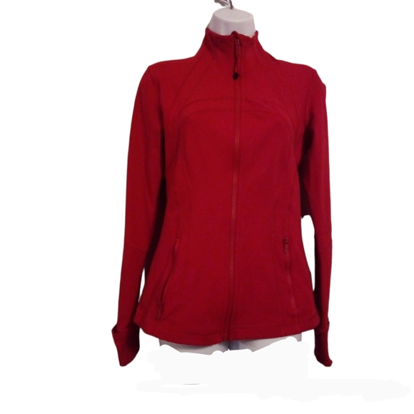 lululemon athletica Dark Red Athletic Define Jacket - Picture 2 of 14
